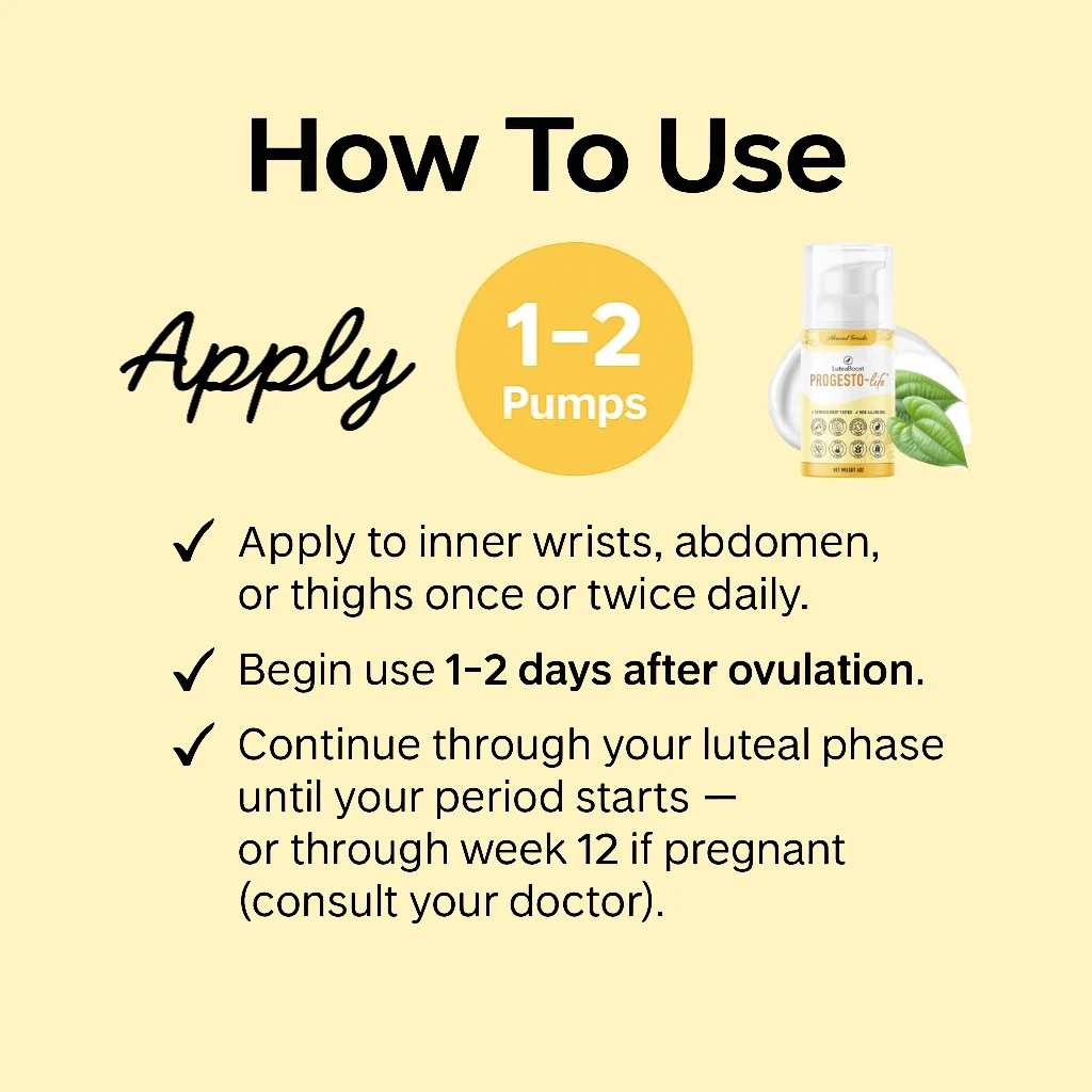 LuteaCream™ Progesterone Support Cream